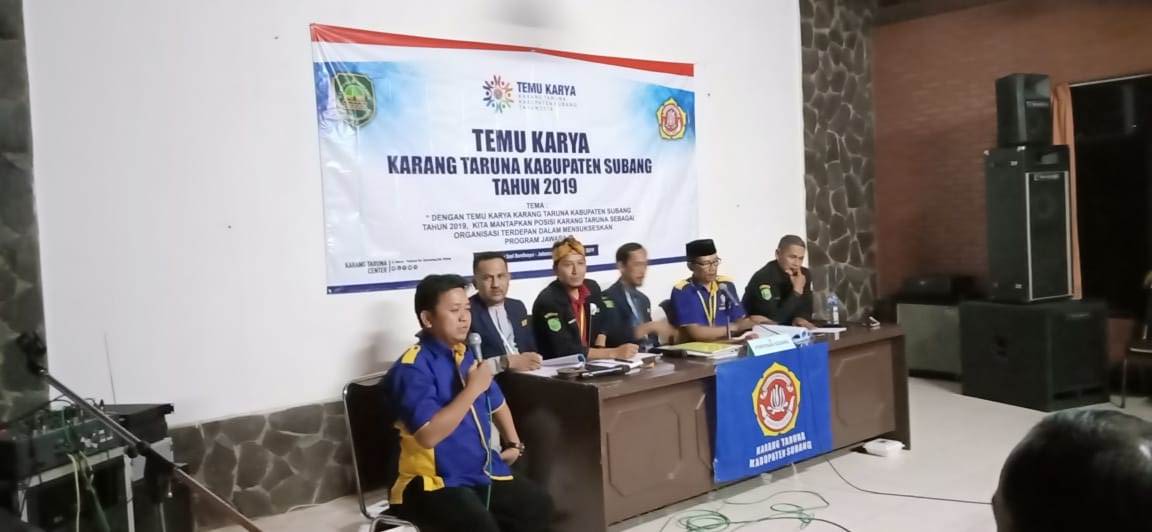 Aklamasi, Heri Susanto Kembali Pimpin Karang Taruna