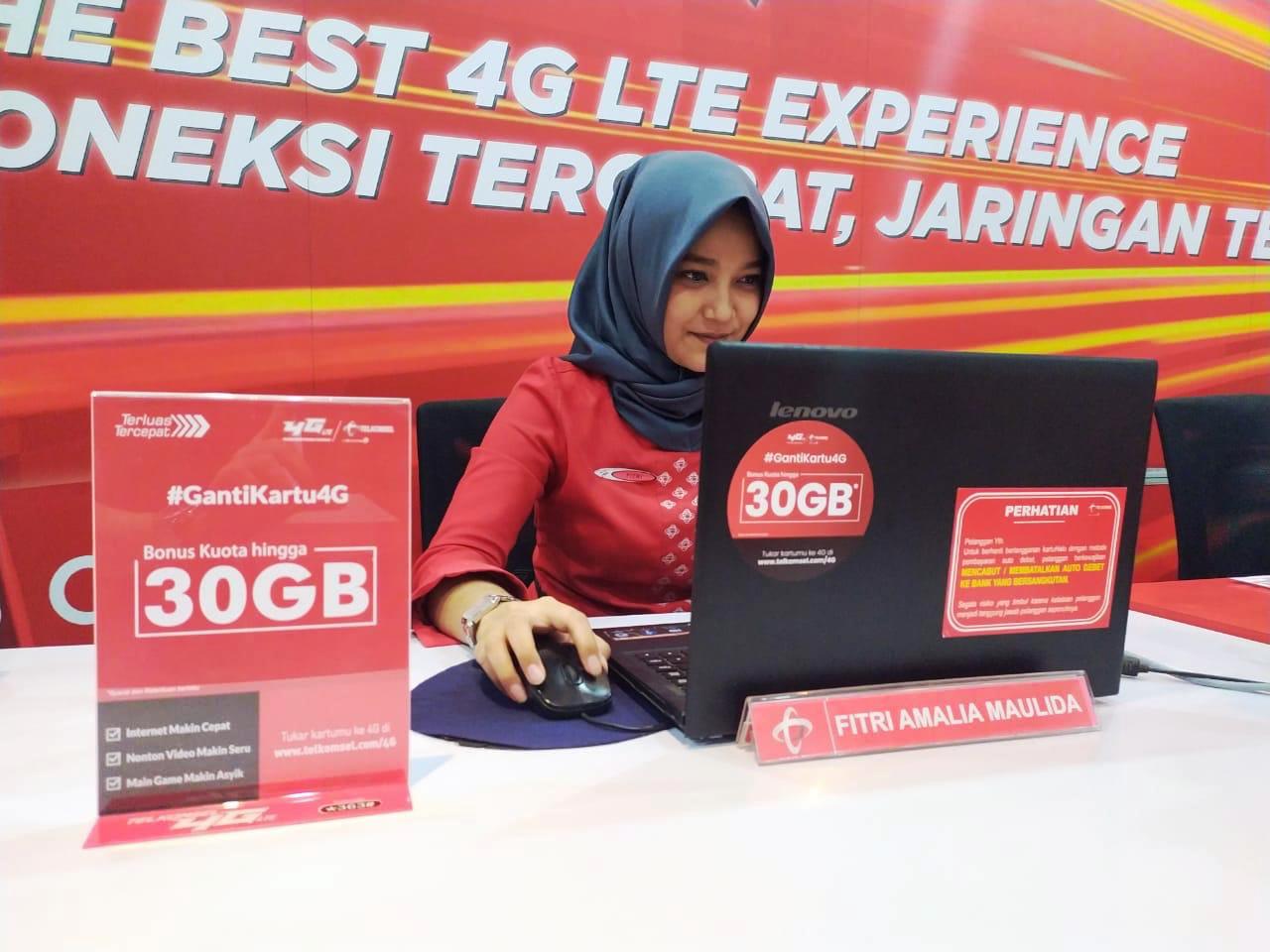 Ganti SIM Telkomsel ke 4G, Dapatkan Kuota Hingga 30 GB