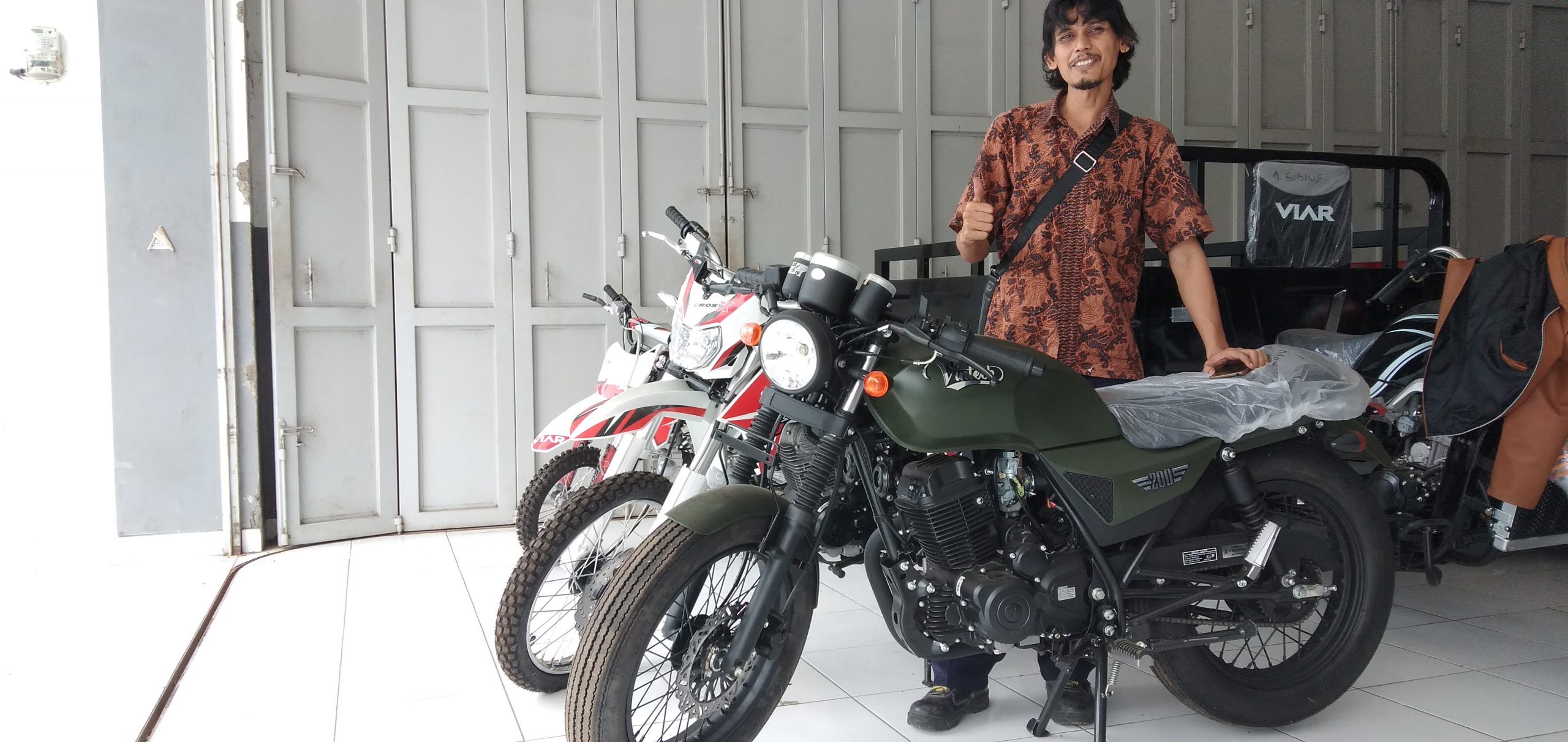 Viar Vintech 200 Motor Kaum Milenial