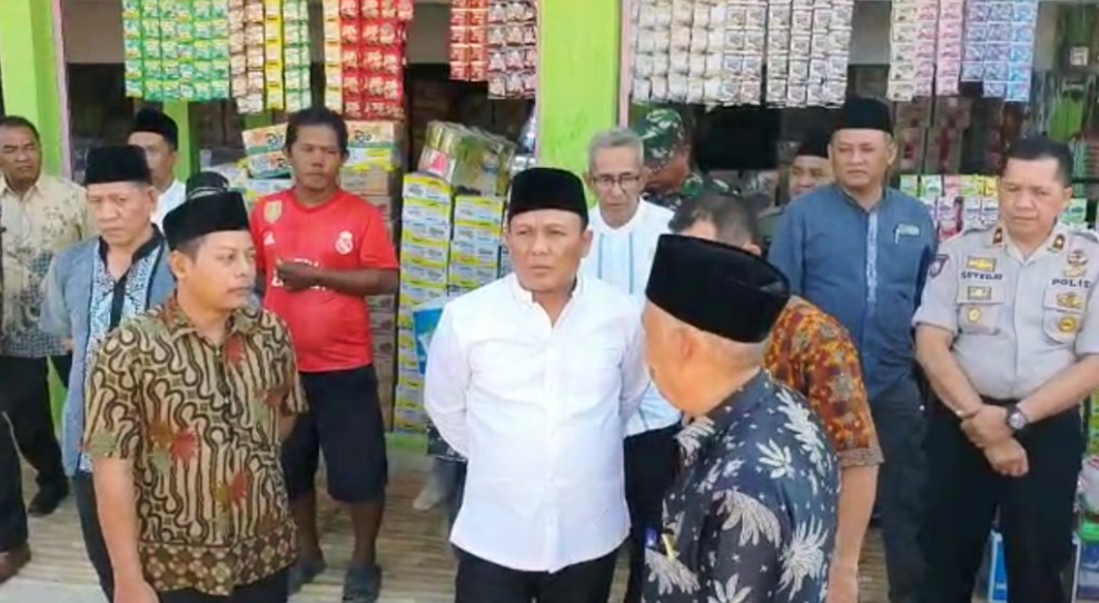 Wabup Kecewa Progres Pembangunan Pasar Lambat