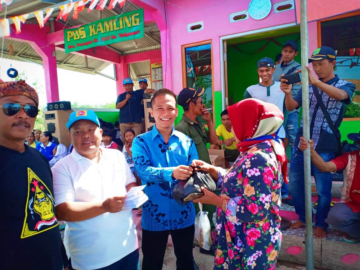 Santunan Jompo dan Anak Yatim Meriahkan HUT RI