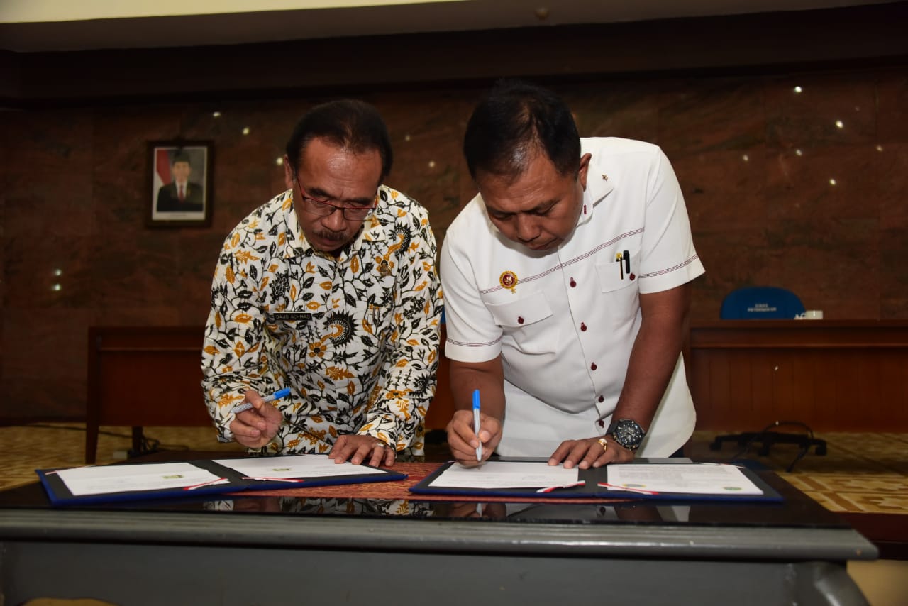 Pemdaprov Jabar dan Kominda Teken MoU Pengamanan Aset Negara