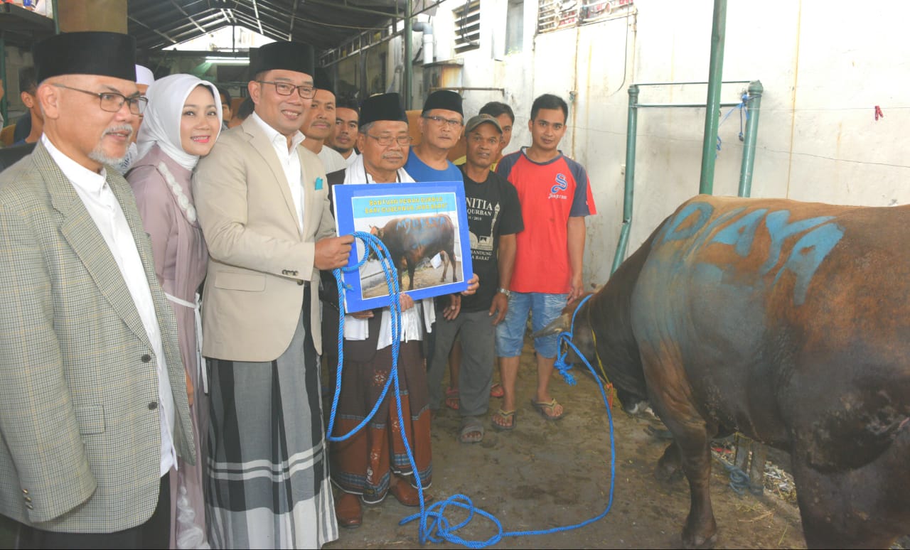 Imbauan Ridwan Kamil: Pembagian Daging Kurban Tidak Gunakan Kantong Plastik