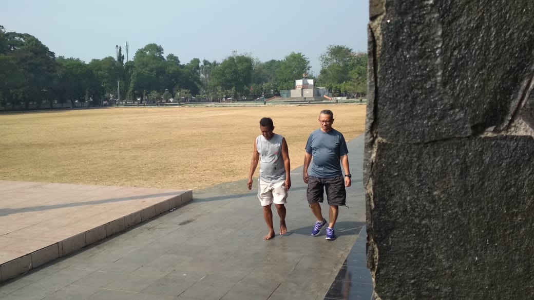 Tandus, Rumput di Alun-alun Subang yang Tak Lagi Hijau