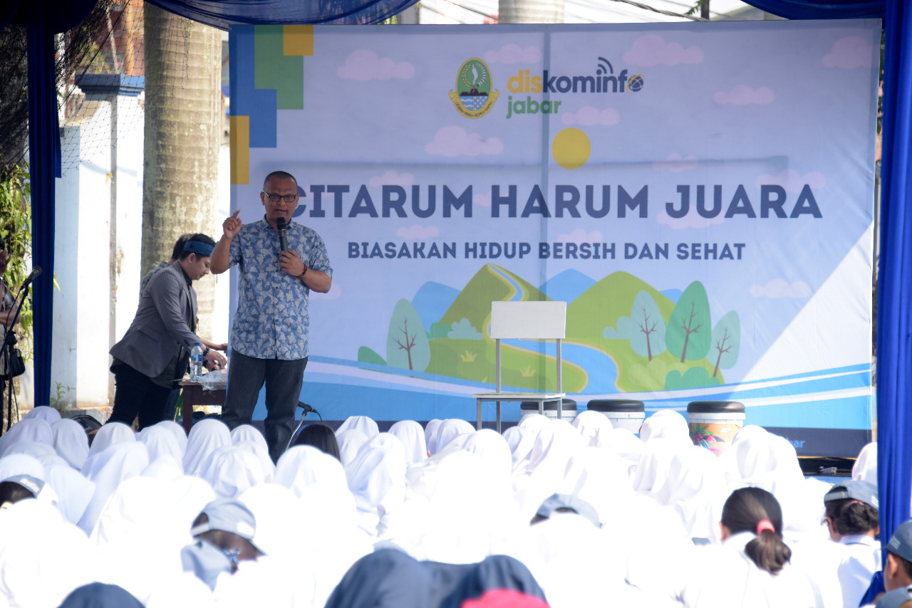 Diskominfo Jabar Sosialisasikan Program Citarum Harum