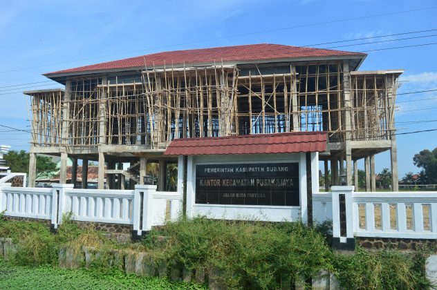 Vino Dorong Pembangunan Kantor Kecamatan Pusakajaya