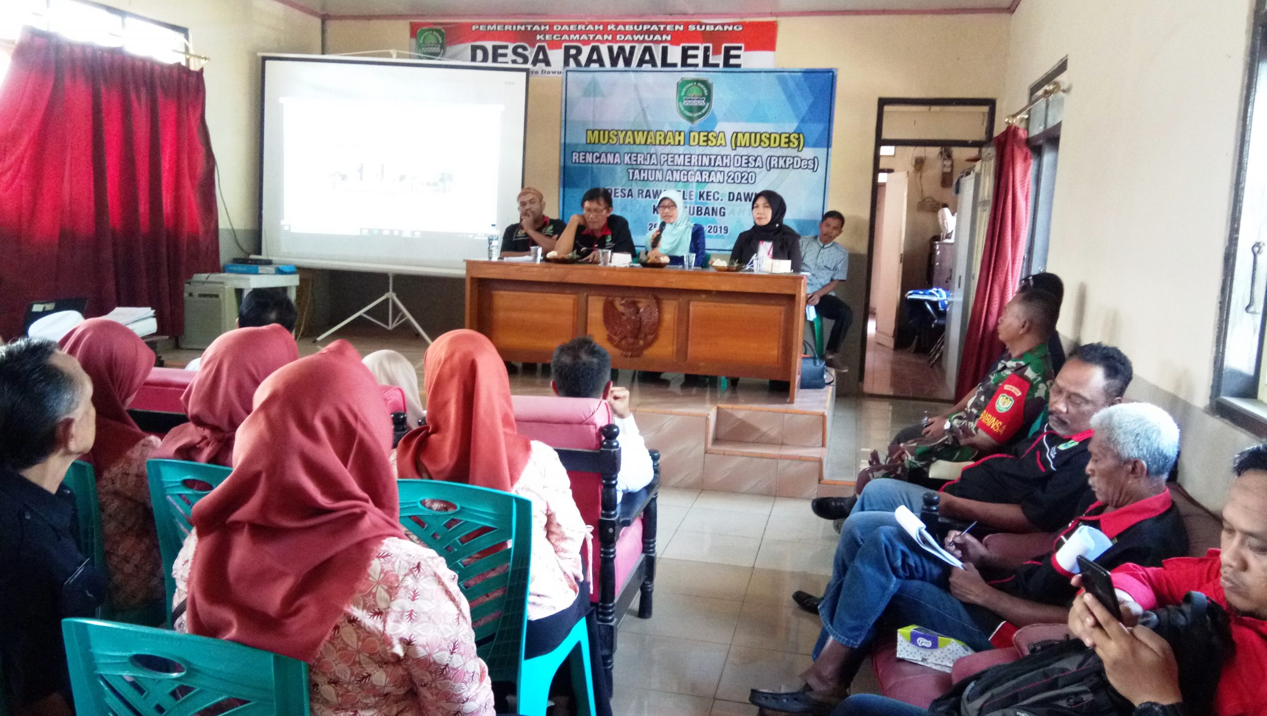 Susun RKPDes, Desa Rawalele Gelar Musdes