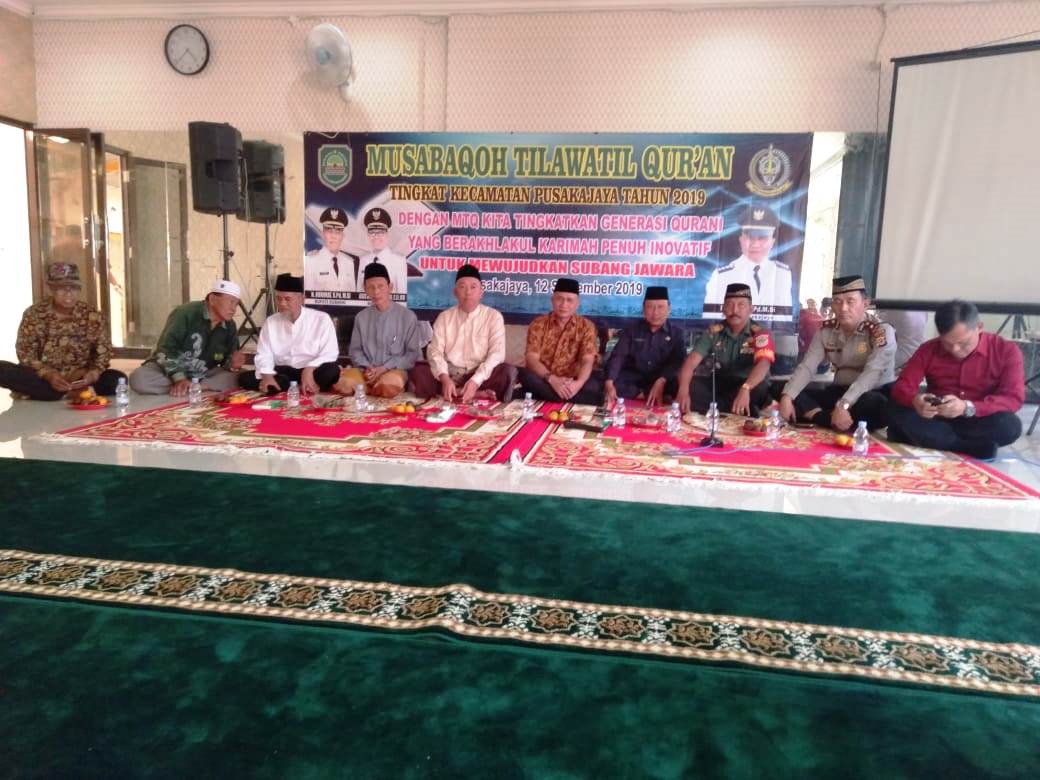 Cinta Al-Qur'an, Kecamatan Pusakajaya Gelar MTQ