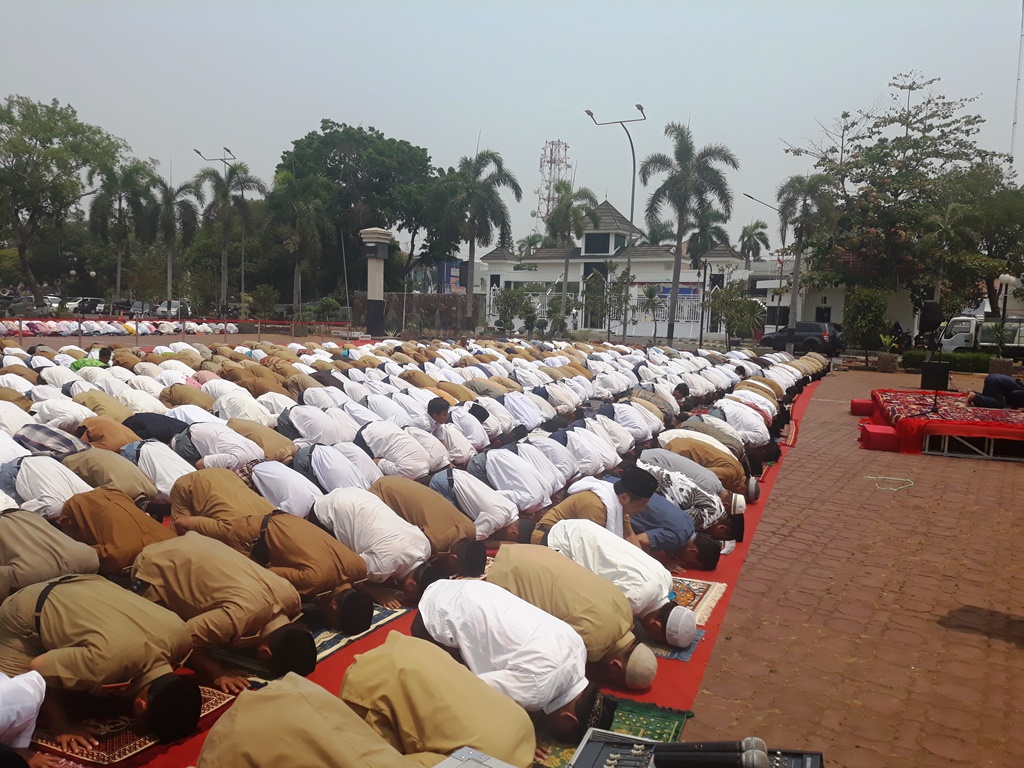 Minta Hujan, Pemkab Gelar Salat Istisqa