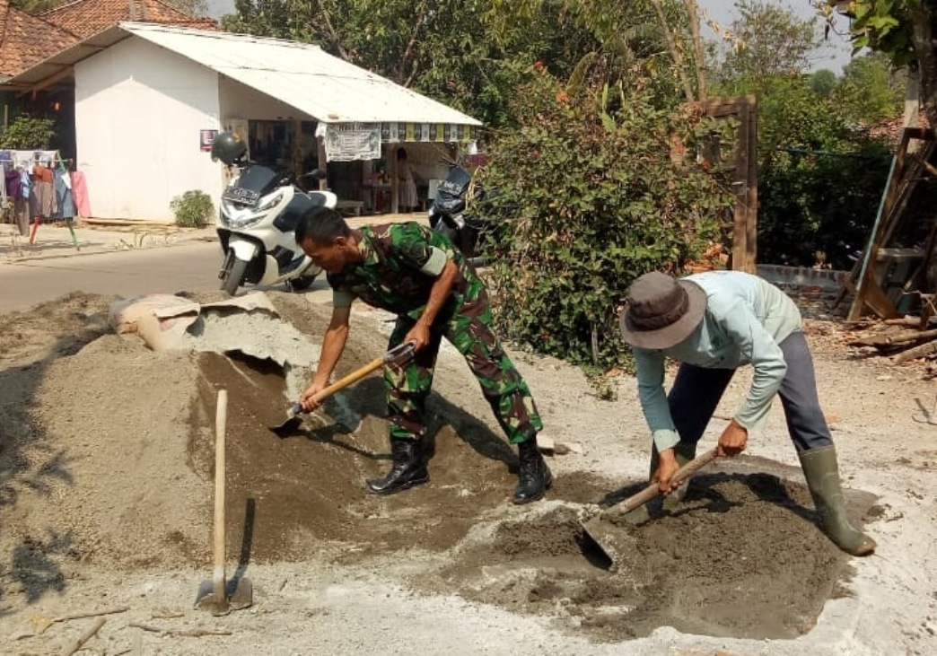 TMMD Wujud Bakti TNI Meningkatkan Kesejahteraan Masyarakat