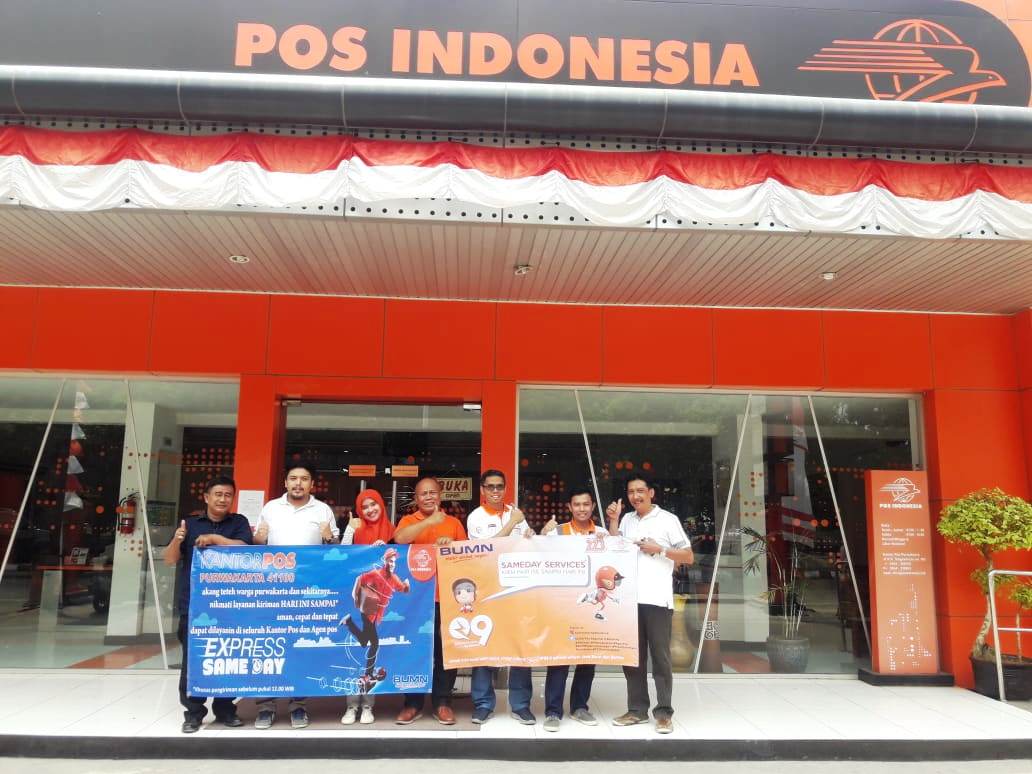 Kantor Pos Launching Layanan Q9, Support Pebisnis Online dan Pelaku UKM