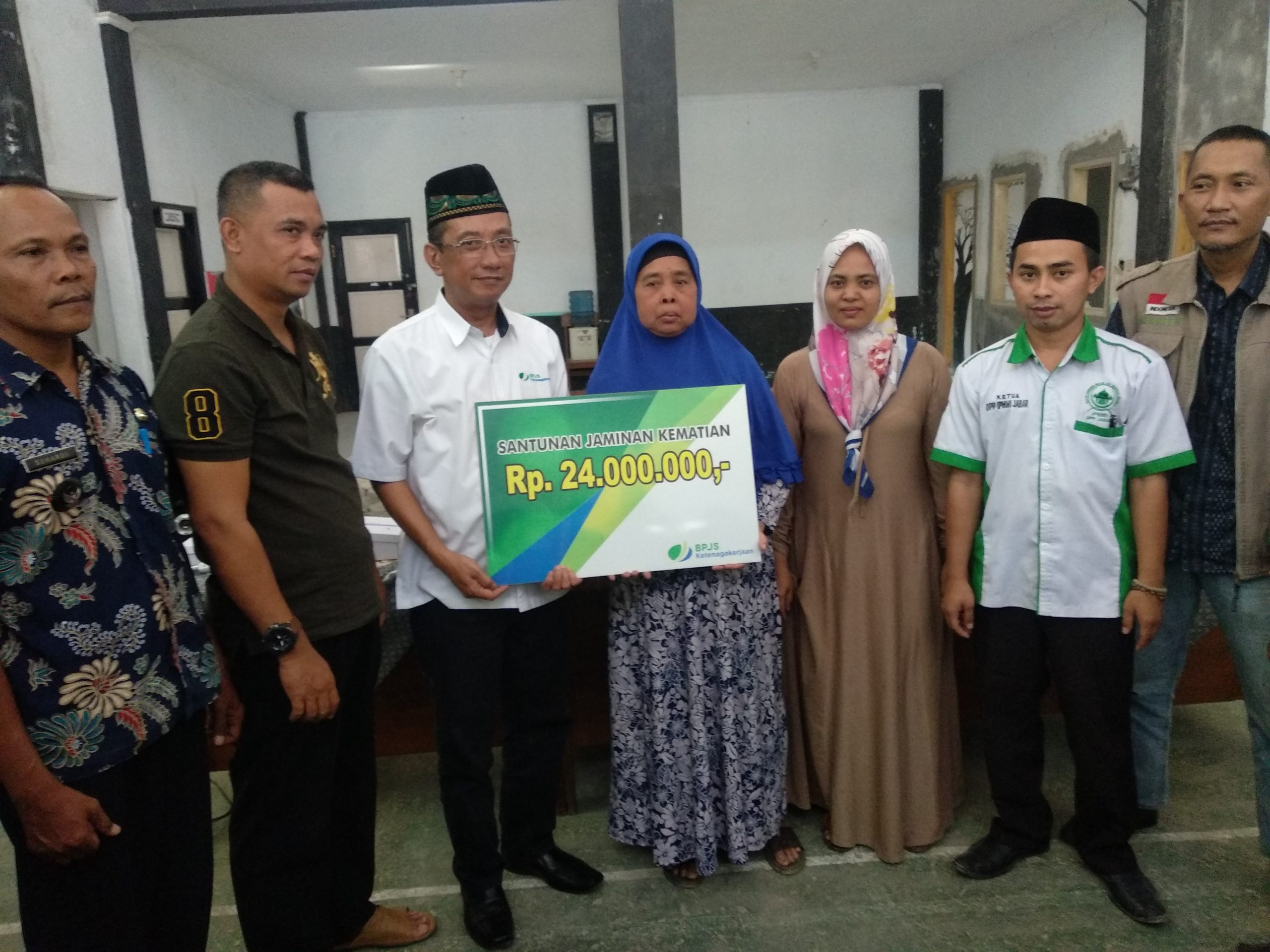 Pengurus Masjid Iuran Rp 10.800, Ahli Waris dapat Santunan JKM Rp24 Juta