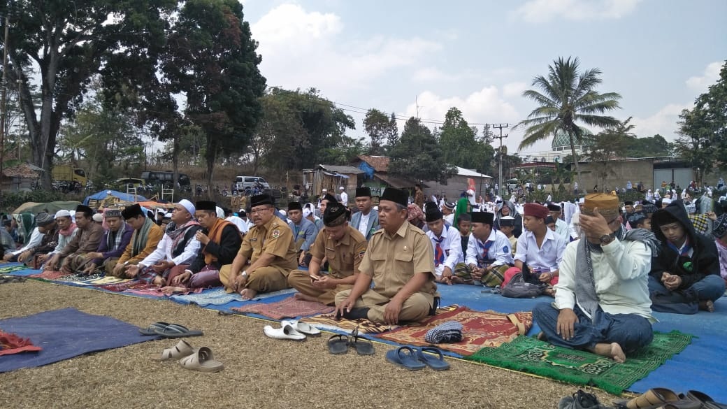 Warga Salat Istisqo, Hujan Guyur Darangdan