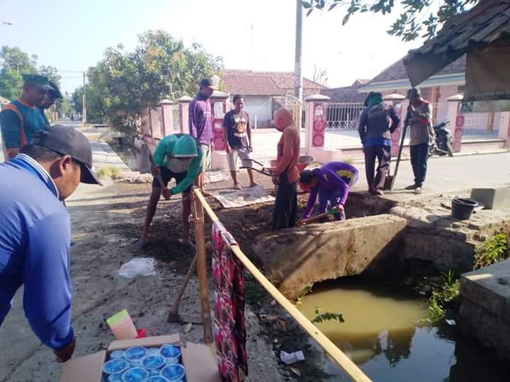 Realisasi BKUD, Pemdes Bangun Infrastruktur