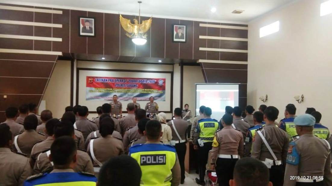 Polres Siap Gelar Operasi Zebra Lodaya