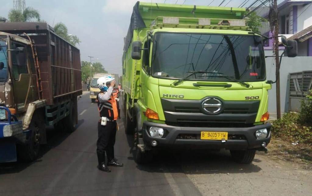 Operasi Odol, Tingkatkan Disiplin Sopir Angkutan Barang