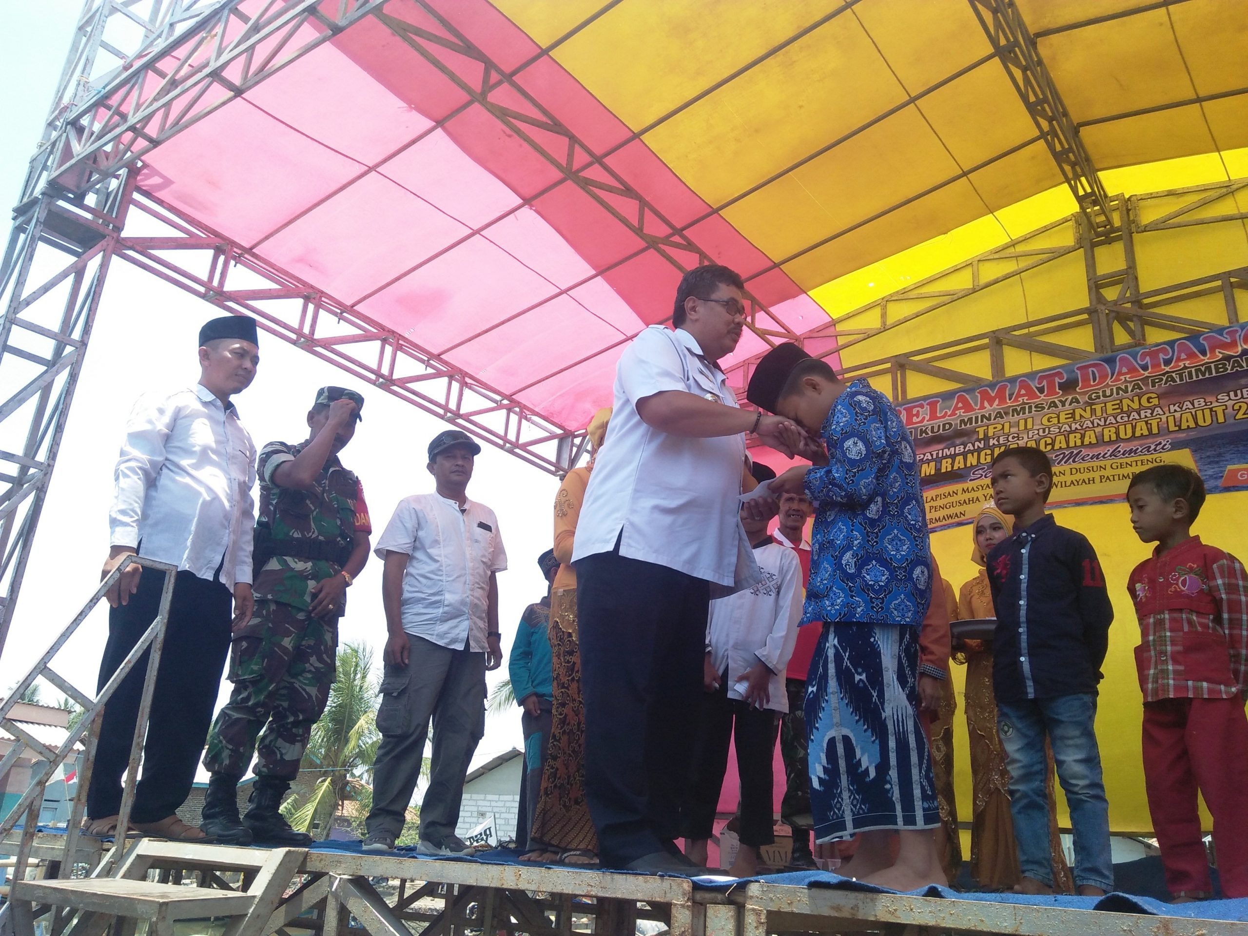 Santunan Anak Yatim jadi Pembuka Pesta Laut 2019