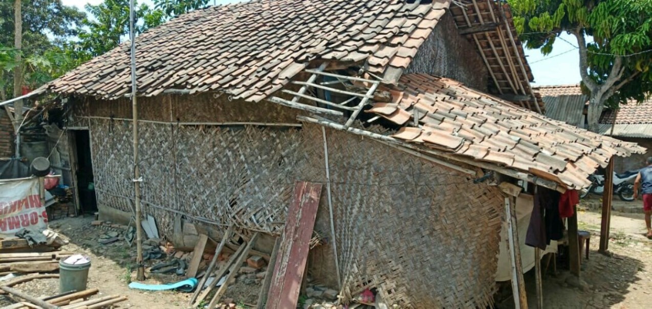 Rumah Janda Tua Hampir Ambruk, Tiga Kali Usulan Tidak Ada Realisasi