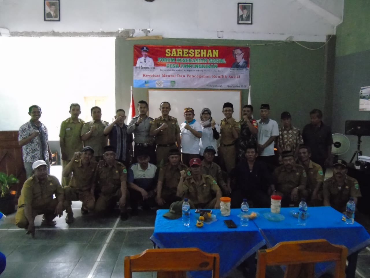 Desa Panyingkiran Kompak Laksanakan Keserasian Sosial