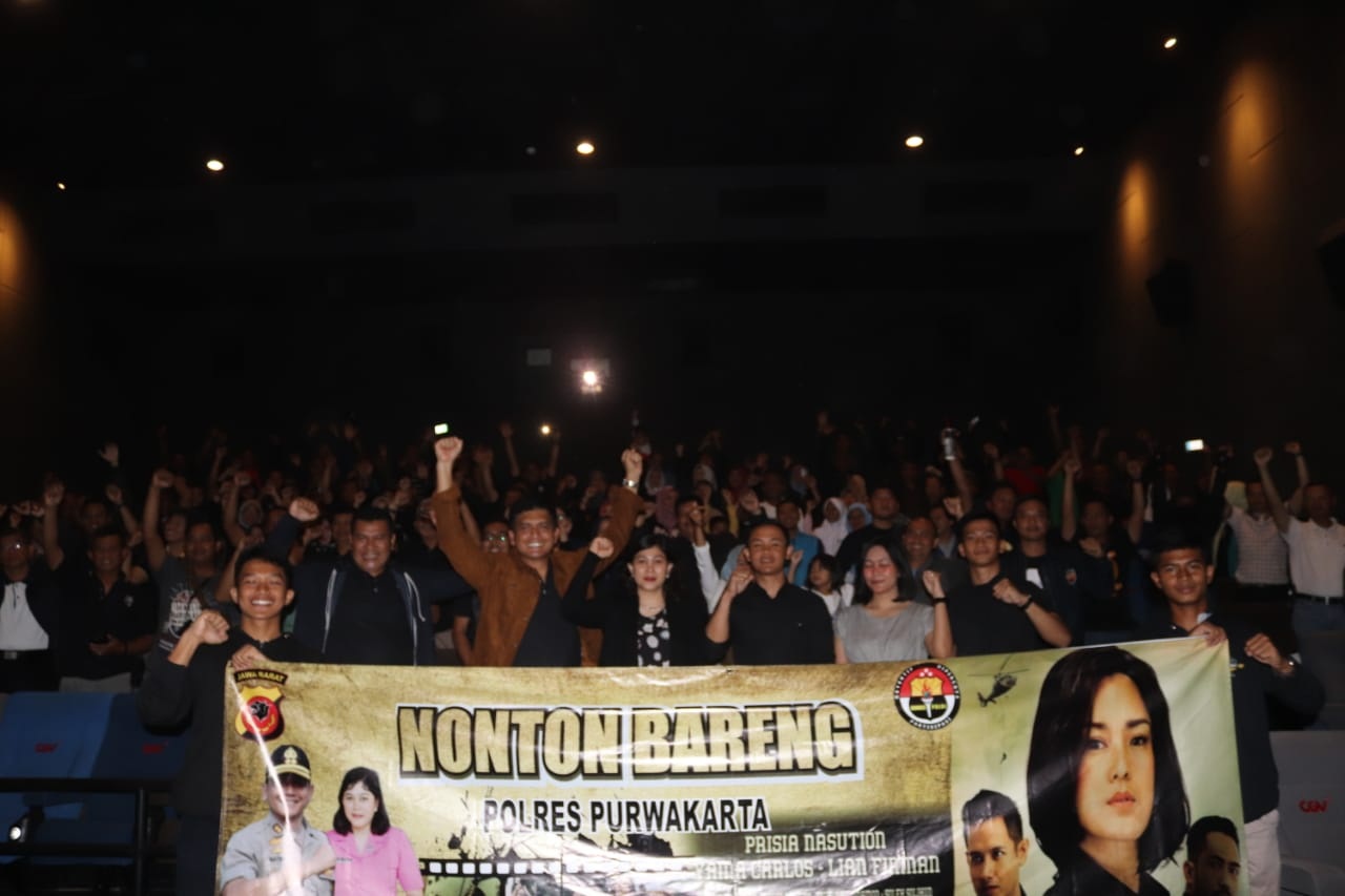 Polres Purwakarta Ajak Nonton Bareng Film Hanya Manusia