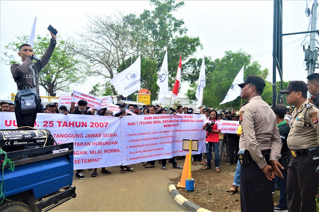 Masyarakat Sekitar Pelabuhan Patimban Tuntut Pekerjaan