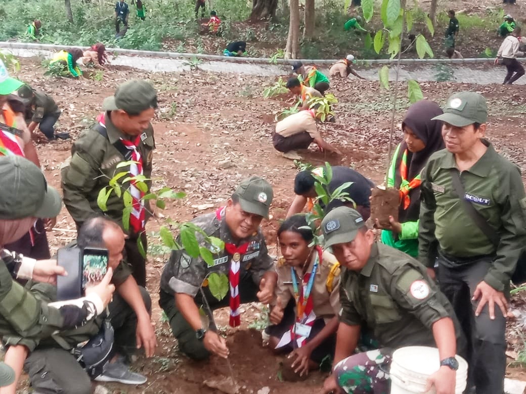 Pramuka Peduli Lingkungan, Tanam 1.000 Pohon di Buper IPS