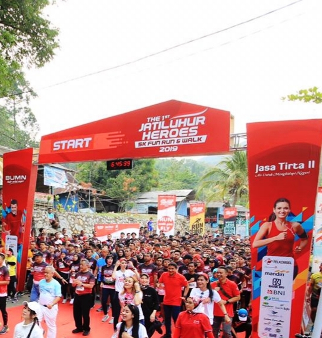 2.000 Peserta Ramaikan Jatiluhur Heroes Fun Run