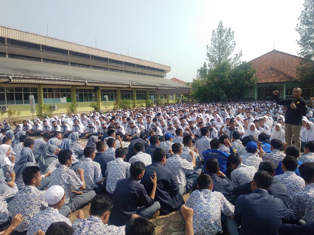 2.852 Siswa SMKN 1 Purwakarta Nyatakan Siap Tempur!