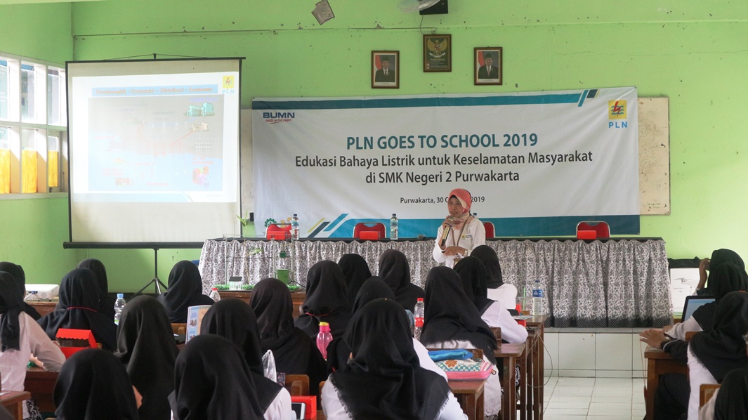 PLN Goes To School, Ajak Pelajar Melek Bahaya Listrik