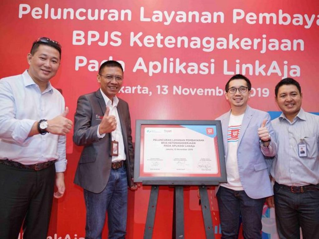 Bayar BPJamsostek Bisa Pakai LinkAja