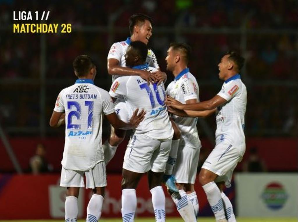 Persib Bandung Tumbangkan Kalteng Putra