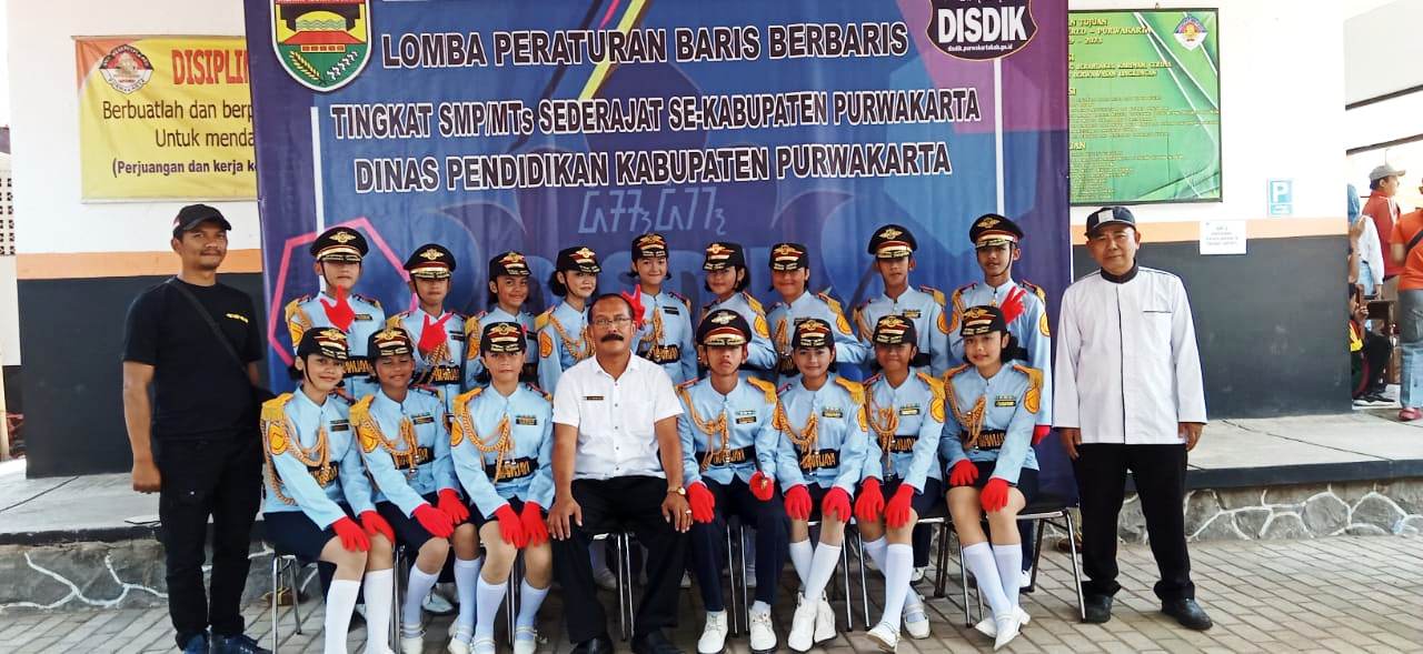 Satria Gunung Parang Juara Umum Lomba PBB