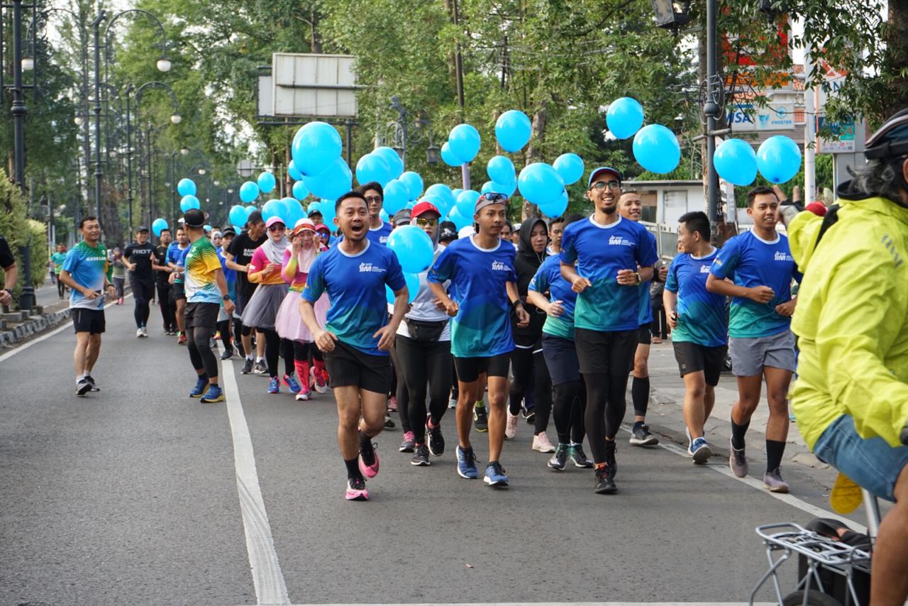 Guyub Lumpat Menuju Jabar International Marathon 2019