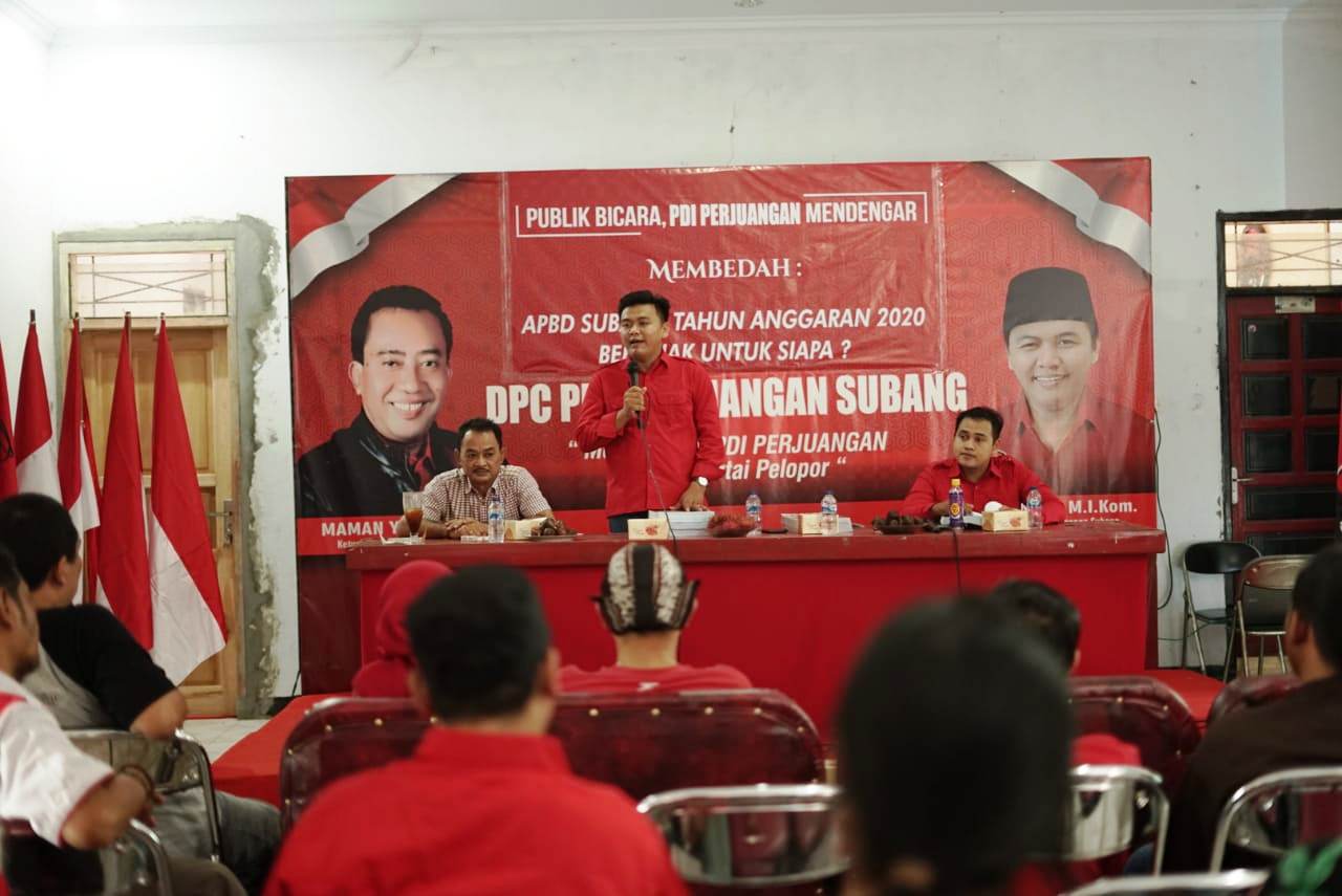 Gelar Dialog Publik, PDIP Soroti APBD 2020