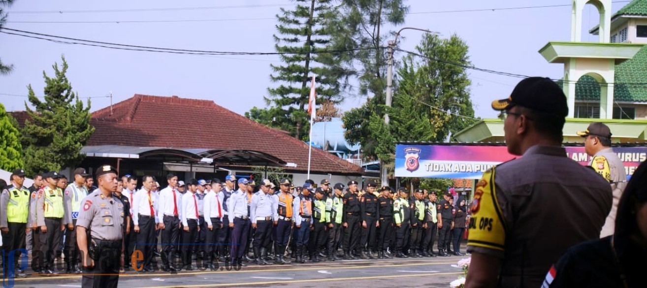 800 Personel Gabungan Siap Amankan Natal dan Tahun Baru