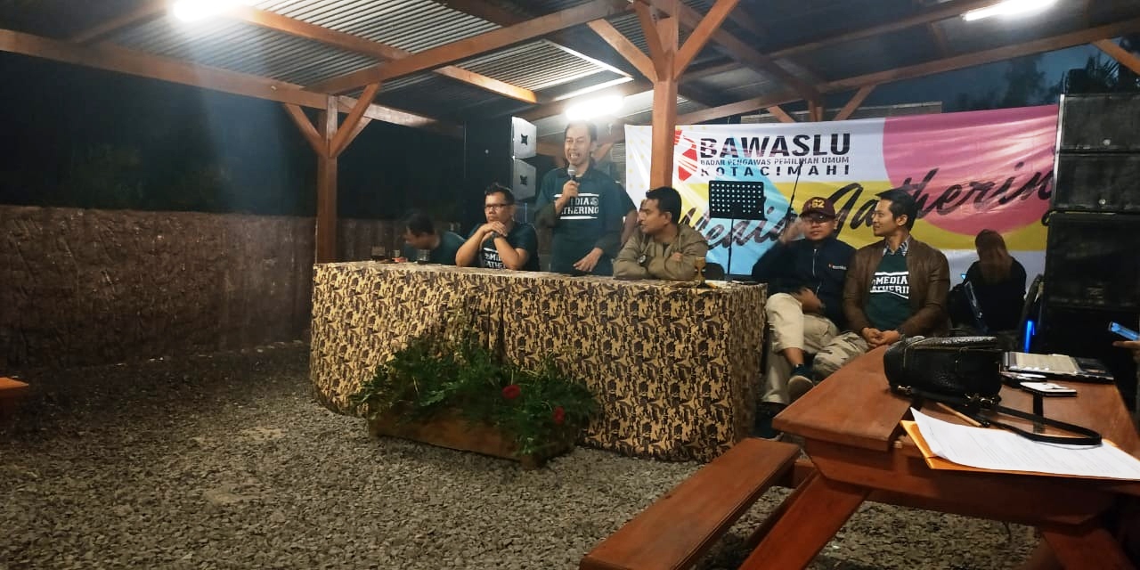 Bawaslu Cimahi Gelar Media Gathering