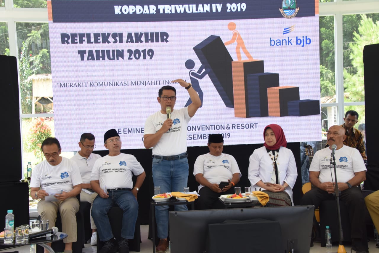 Kopdar Triwulan IV 2019: Gubernur dan Bupati/Wali Kota se-Jabar Bahas Rencana Program 2020