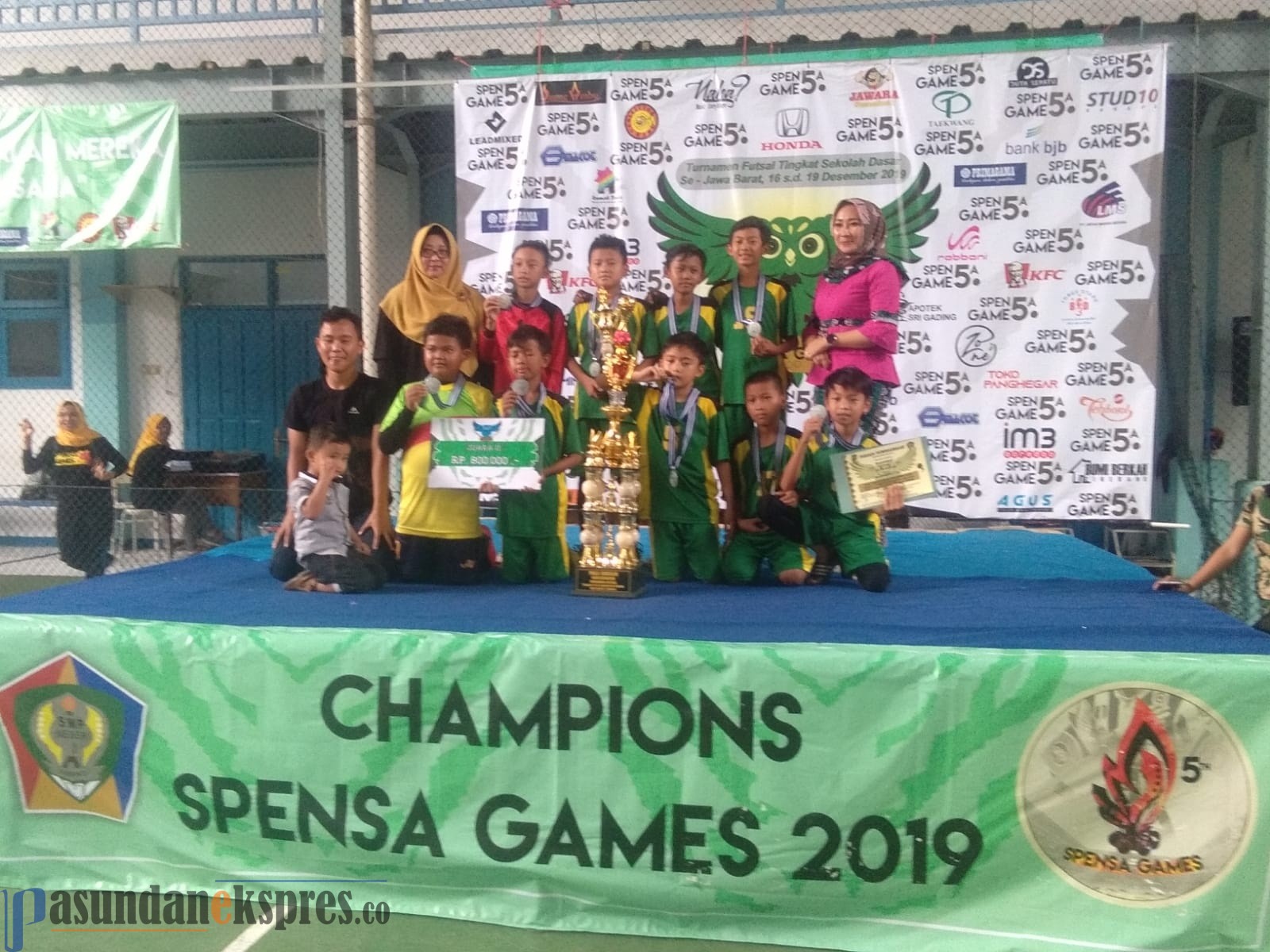 SDN Panglejar Juara 2 Futsal