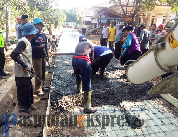 Pemdes Margahayu Fokus Pembangunan Infrastruktur