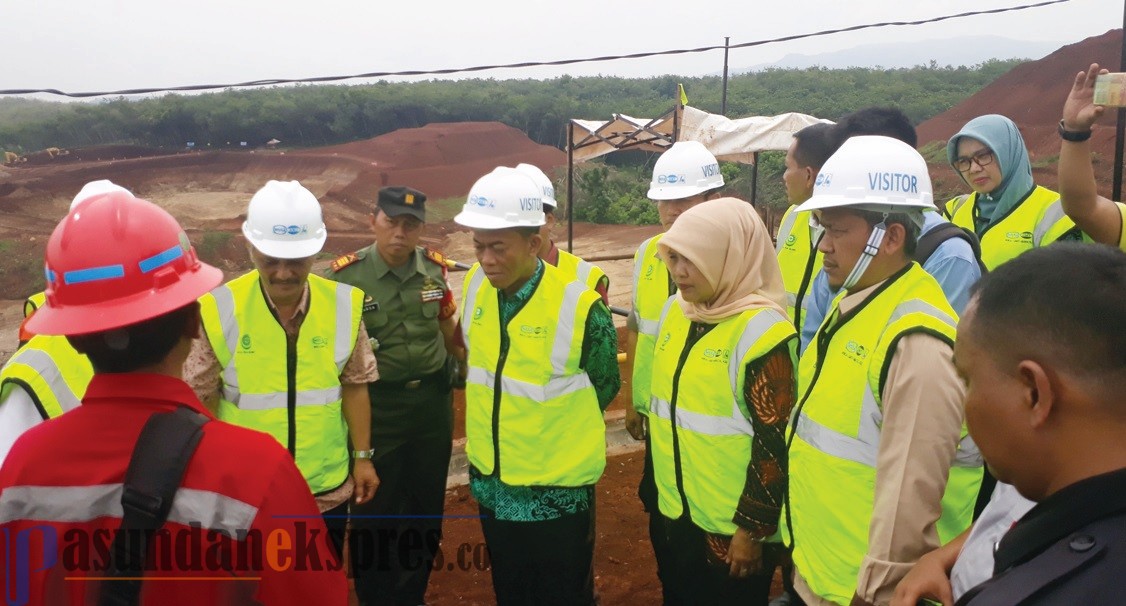 Tubuh Bendungan Sadawarna Ditargetkan Selesai Akhir Tahun