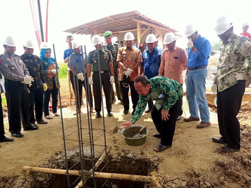 Gedung SMK Cendikia Karawang Mulai Dibangun