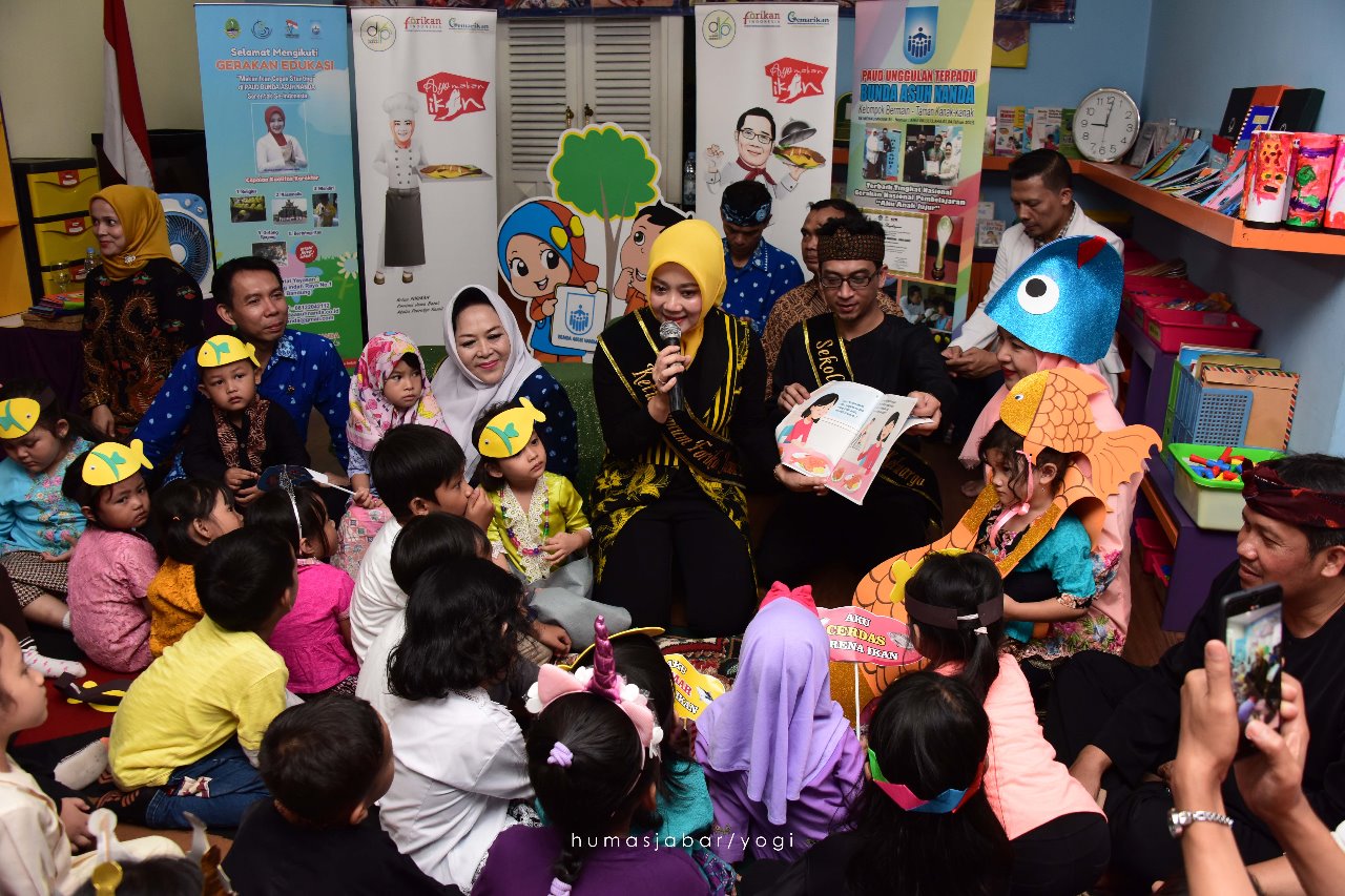 Atalia Ridwan Kamil: Sosialisasi Gemarikan Dimulai dari Anak Usia Dini