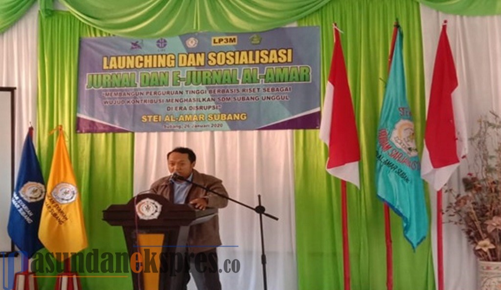 STEI Al-Amar Launching Jurnal dan E-jurnal Al-Amar