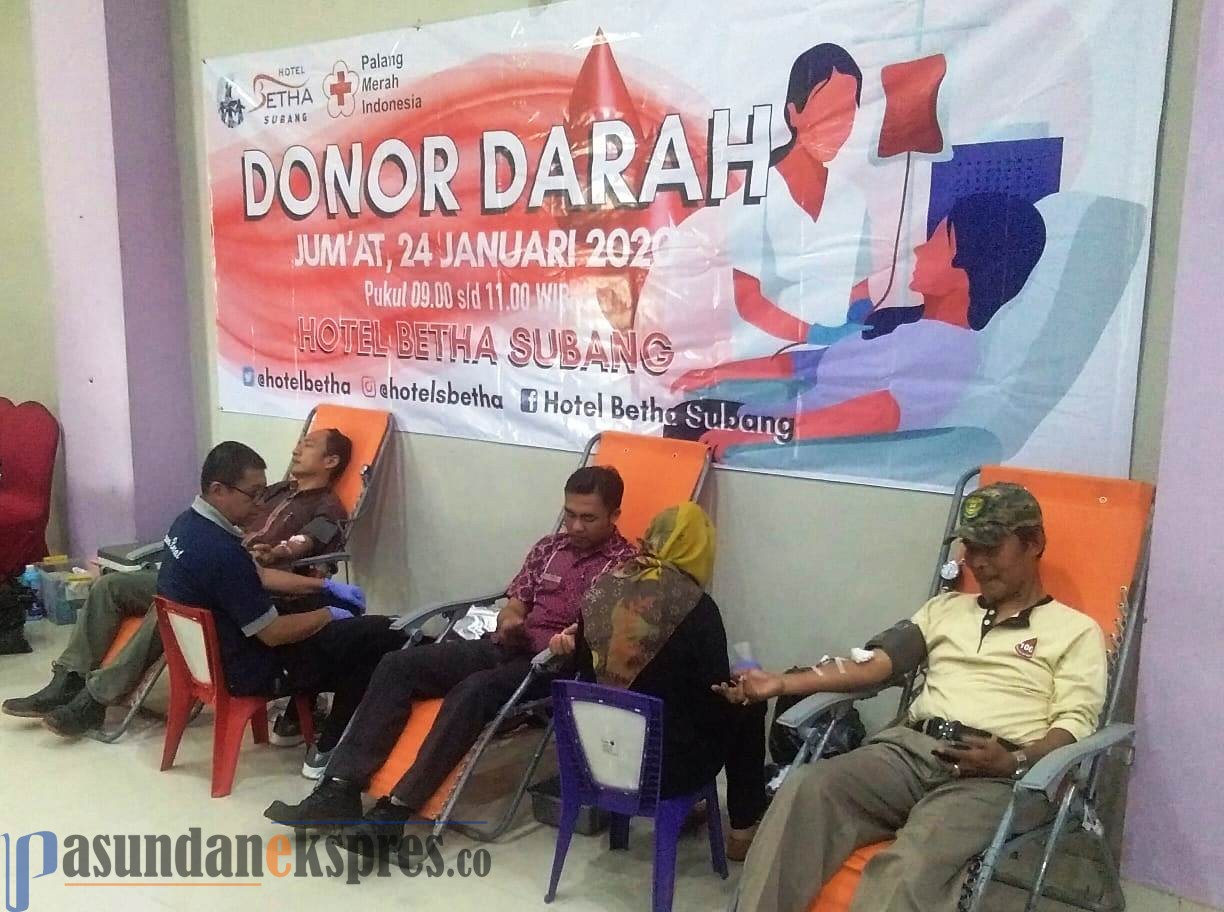 Hotel Betha Gelar Donor Darah