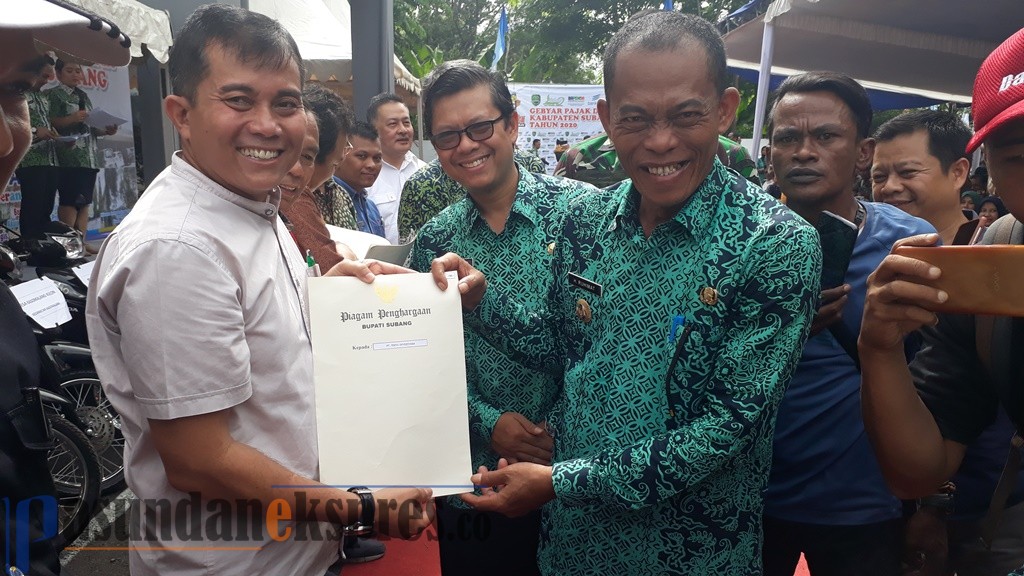 Aqua Subang Kategori Wajib Pajak Air Tanah Terbaik