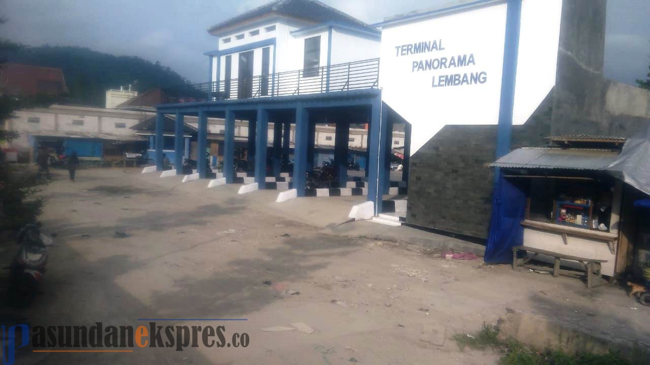 Terminal Lembang Dibiarkan Tak Terawat