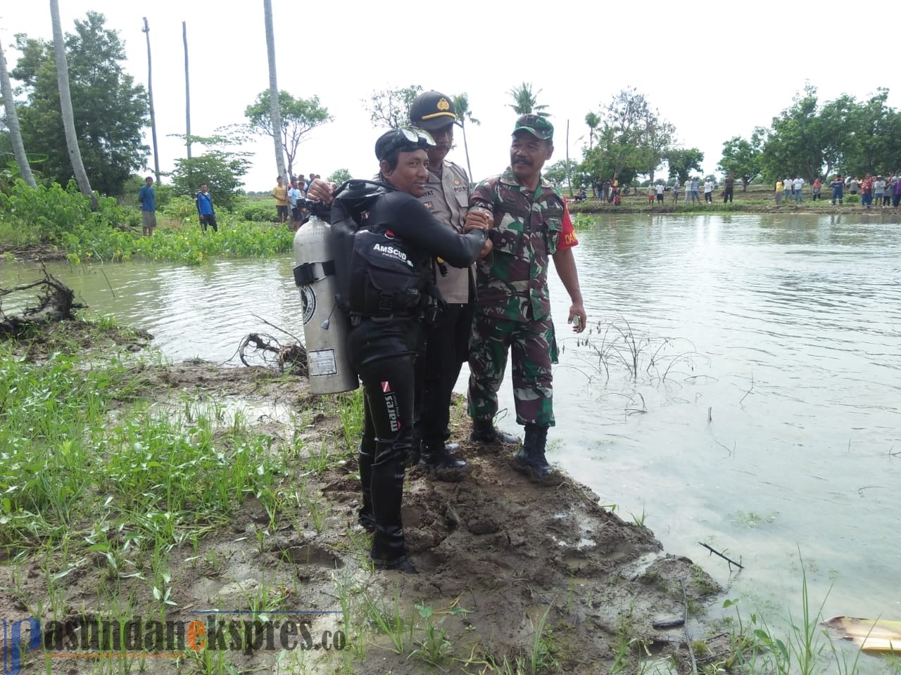 Ini kata Penyelam yang temukan anak Korban Tenggelam di Pusakaratu