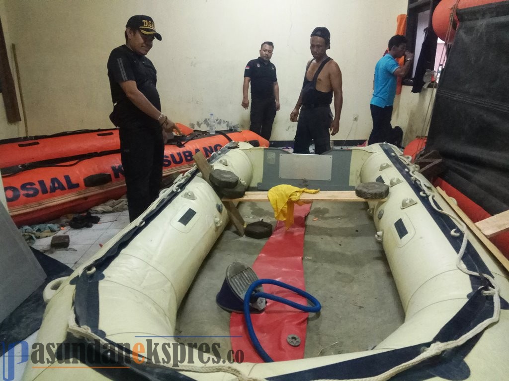 Kondisi Rusak, Tagana Usulkan Pengadaan Perahu Karet