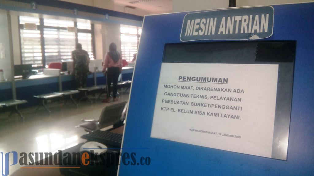 Server SIAK Tak Berfungsi, Disdukcapil Hanya Terima Berkas