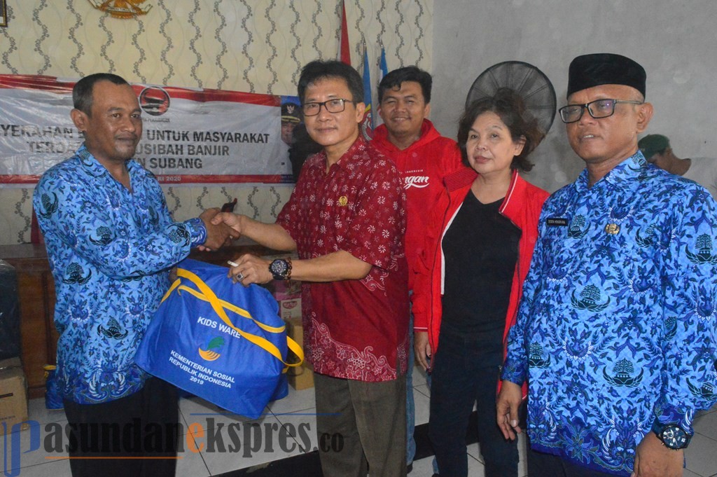 PDIP Bantu Korban Banjir, Bantu Daerah Terdampak